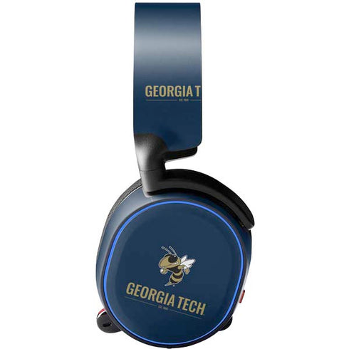 Georgia Institute of Technology Est 1885 Navy SteelSeries Arctis 5 Skin