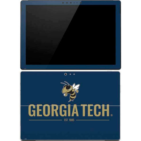 Georgia Institute of Technology Est 1885 Navy Surface Pro 4 Skin