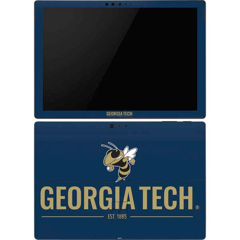 Georgia Institute of Technology Est 1885 Navy Surface Pro 6 Skin