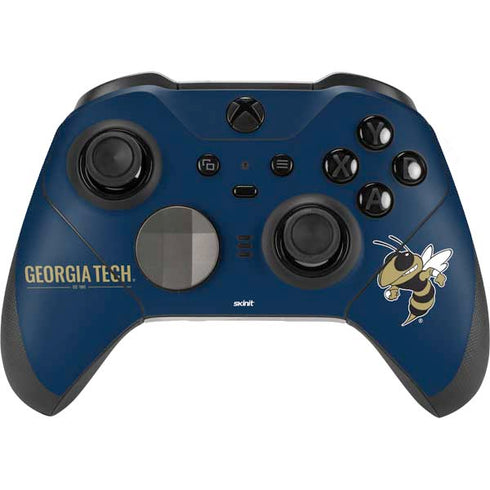 Georgia Institute of Technology Est 1885 Navy Xbox Elite Wireless Controller Series 2 Skin