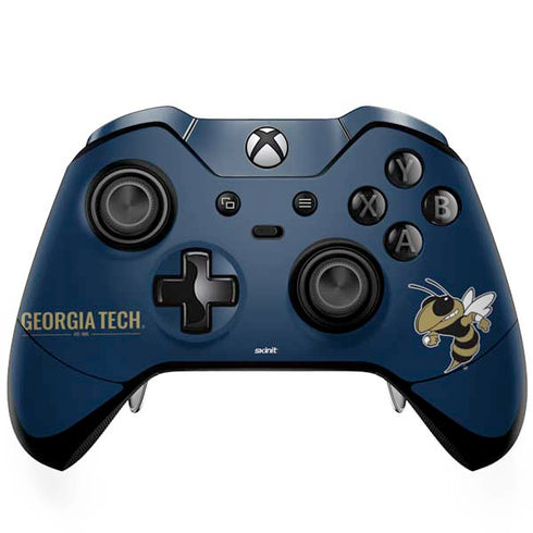 Georgia Institute of Technology Est 1885 Navy Xbox One Elite Controller Skin