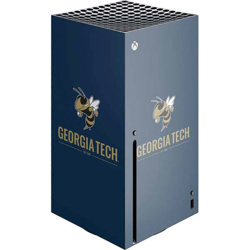 Georgia Institute of Technology Est 1885 Navy Xbox Series X Console Skin