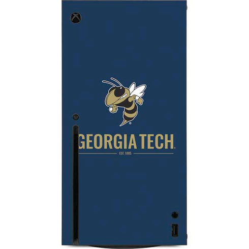 Georgia Institute of Technology Est 1885 Navy Xbox Series X Console Skin