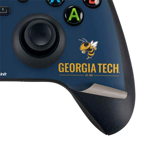 Georgia Institute of Technology Est 1885 Navy Xbox Series X Controller Skin