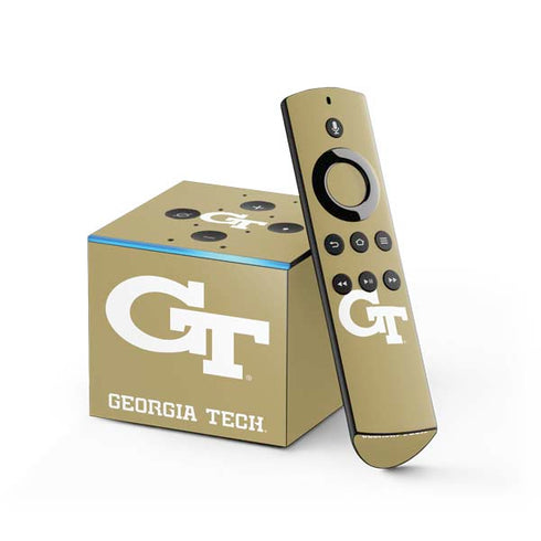 Georgia Institute of Technology Gold GT Fire TV Cube Skin
