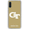 Georgia Institute of Technology Gold GT Galaxy A10e Clear Case