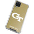 Georgia Institute of Technology Gold GT Galaxy A12 Clear Case