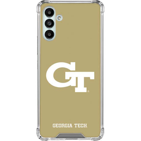 Georgia Institute of Technology Gold GT Galaxy A13 5G Clear Case