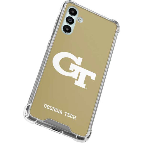 Georgia Institute of Technology Gold GT Galaxy A13 5G Clear Case