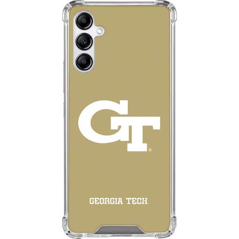 Georgia Institute of Technology Gold GT Galaxy A15 5G Clear Case