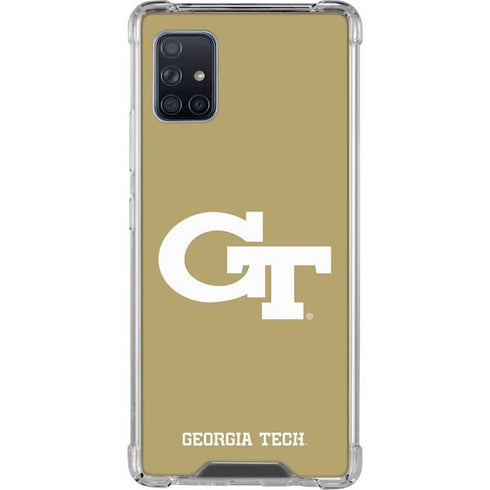 Georgia Institute of Technology Gold GT Galaxy A51 5G Clear Case