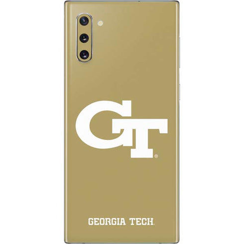 Georgia Institute of Technology Gold GT Galaxy Note 10 Skin