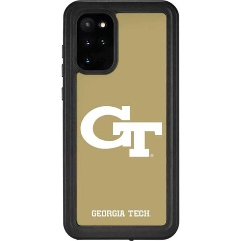 Georgia Institute of Technology Gold GT Galaxy S20 Plus Waterproof Case
