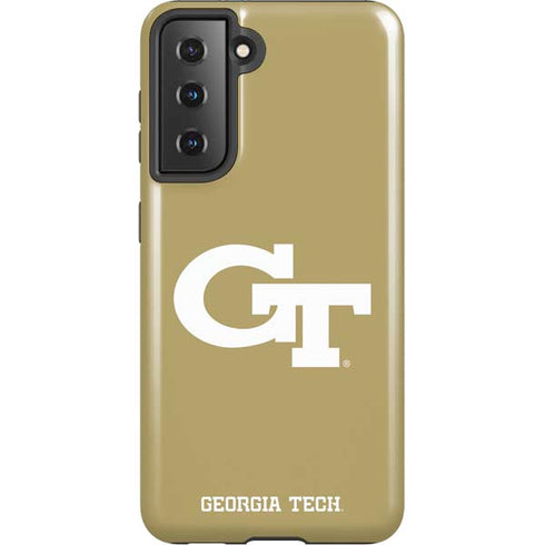 Georgia Institute of Technology Gold GT Galaxy S21 5G Pro Case