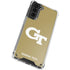 Georgia Institute of Technology Gold GT Galaxy S21 Plus 5G Clear Case