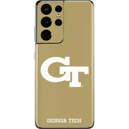 Georgia Institute of Technology Gold GT Galaxy S21 Ultra 5G Skin