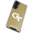 Georgia Institute of Technology Gold GT Galaxy S22 Clear Case