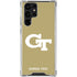Georgia Institute of Technology Gold GT Galaxy S22 Ultra Clear Case