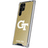 Georgia Institute of Technology Gold GT Galaxy S22 Ultra Clear Case