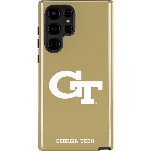 Georgia Institute of Technology Gold GT Galaxy S22 Ultra Pro Case