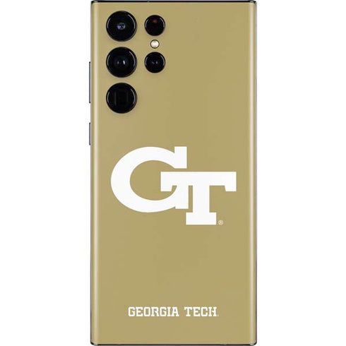 Georgia Institute of Technology Gold GT Galaxy S22 Ultra Skin