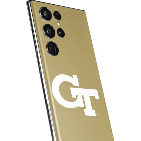 Georgia Institute of Technology Gold GT Galaxy S22 Ultra Skin