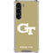 Georgia Institute of Technology Gold GT Galaxy S23 Clear Case