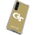 Georgia Institute of Technology Gold GT Galaxy S23 Clear Case