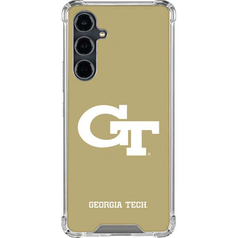 Georgia Institute of Technology Gold GT Galaxy S23 FE Clear Case