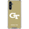Georgia Institute of Technology Gold GT Galaxy S23 FE Clear Case