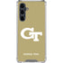 Georgia Institute of Technology Gold GT Galaxy S23 FE Clear Case