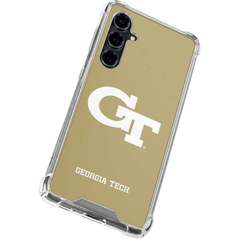 Georgia Institute of Technology Gold GT Galaxy S23 FE Clear Case