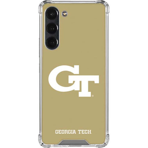 Georgia Institute of Technology Gold GT Galaxy S23 Plus Clear Case