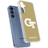 Georgia Institute of Technology Gold GT Galaxy S24 Clear Case
