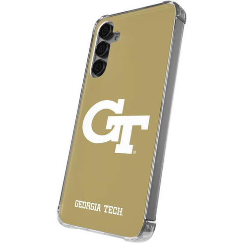 Georgia Institute of Technology Gold GT Galaxy S24 Plus Clear Case