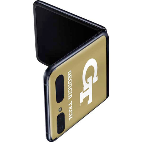 Georgia Institute of Technology Gold GT Galaxy Z Flip Skin