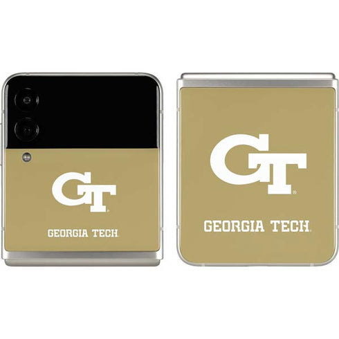 Georgia Institute of Technology Gold GT Galaxy Z Flip3 5G Skin