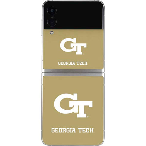 Georgia Institute of Technology Gold GT Galaxy Z Flip4 5G Skin