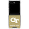 Georgia Institute of Technology Gold GT Galaxy Z Flip5 5G Clear Case