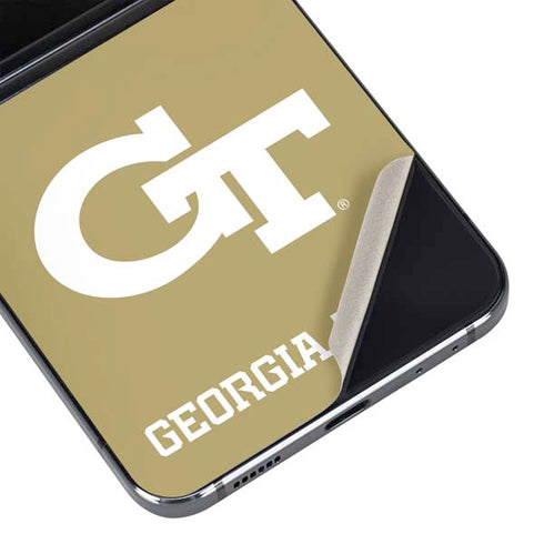 Georgia Institute of Technology Gold GT Galaxy Z Flip5 5G Skin