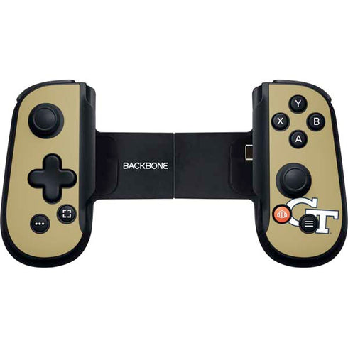 Georgia Institute of Technology LogoType Gold Backbone One for iPhone Game Controller Skin