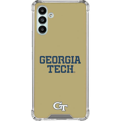 Georgia Institute of Technology LogoType Gold Galaxy A13 5G Clear Case