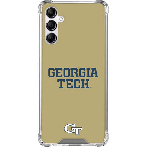 Georgia Institute of Technology LogoType Gold Galaxy A14 5G Clear Case