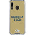 Georgia Institute of Technology LogoType Gold Galaxy A30 Clear Case