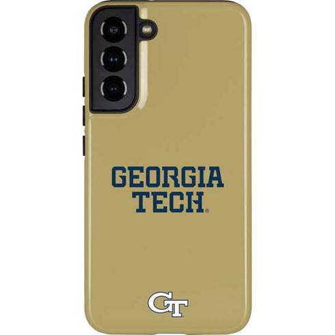 Georgia Institute of Technology LogoType Gold Galaxy S22 Plus Pro Case