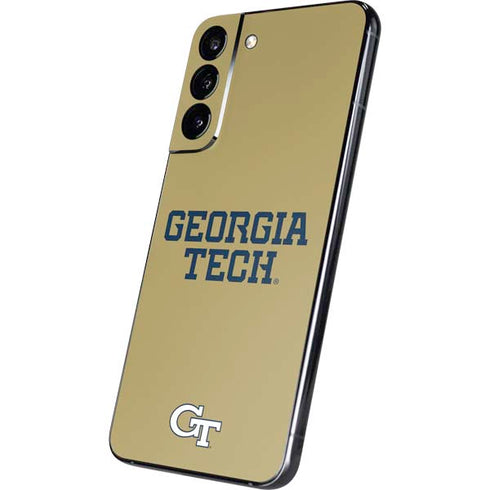 Georgia Institute of Technology LogoType Gold Galaxy S22 Plus Skin