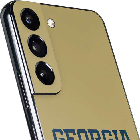 Georgia Institute of Technology LogoType Gold Galaxy S22 Plus Skin