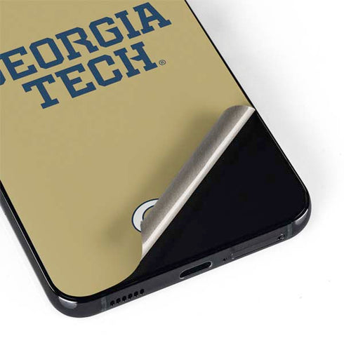Georgia Institute of Technology LogoType Gold Galaxy S22 Plus Skin