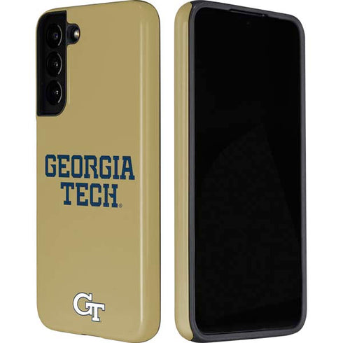 Georgia Institute of Technology LogoType Gold Galaxy S22 Pro Case