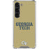 Georgia Institute of Technology LogoType Gold Galaxy S23 Clear Case